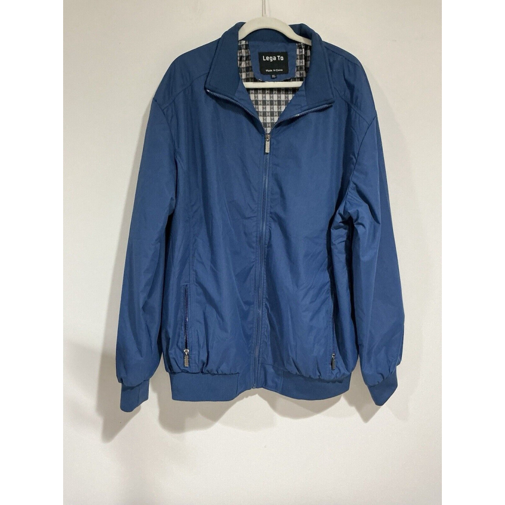Men’s Legato Xl Blue Windbreaker Jacket